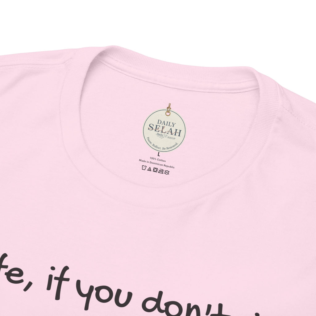 Christian Tee Matt 16:25 - Risk in Life - Inspirational, Encouraging