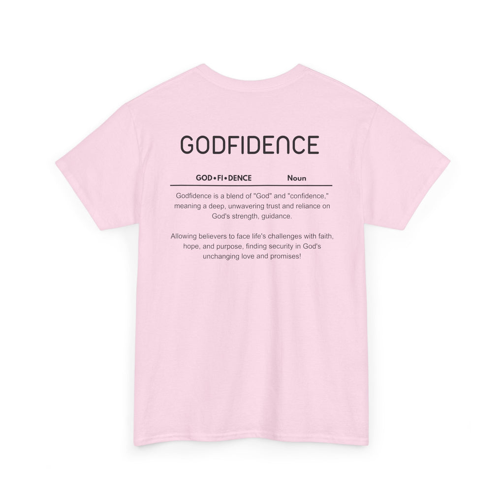 Godfidence definition tee | Christian faith shirt, faith-based typography