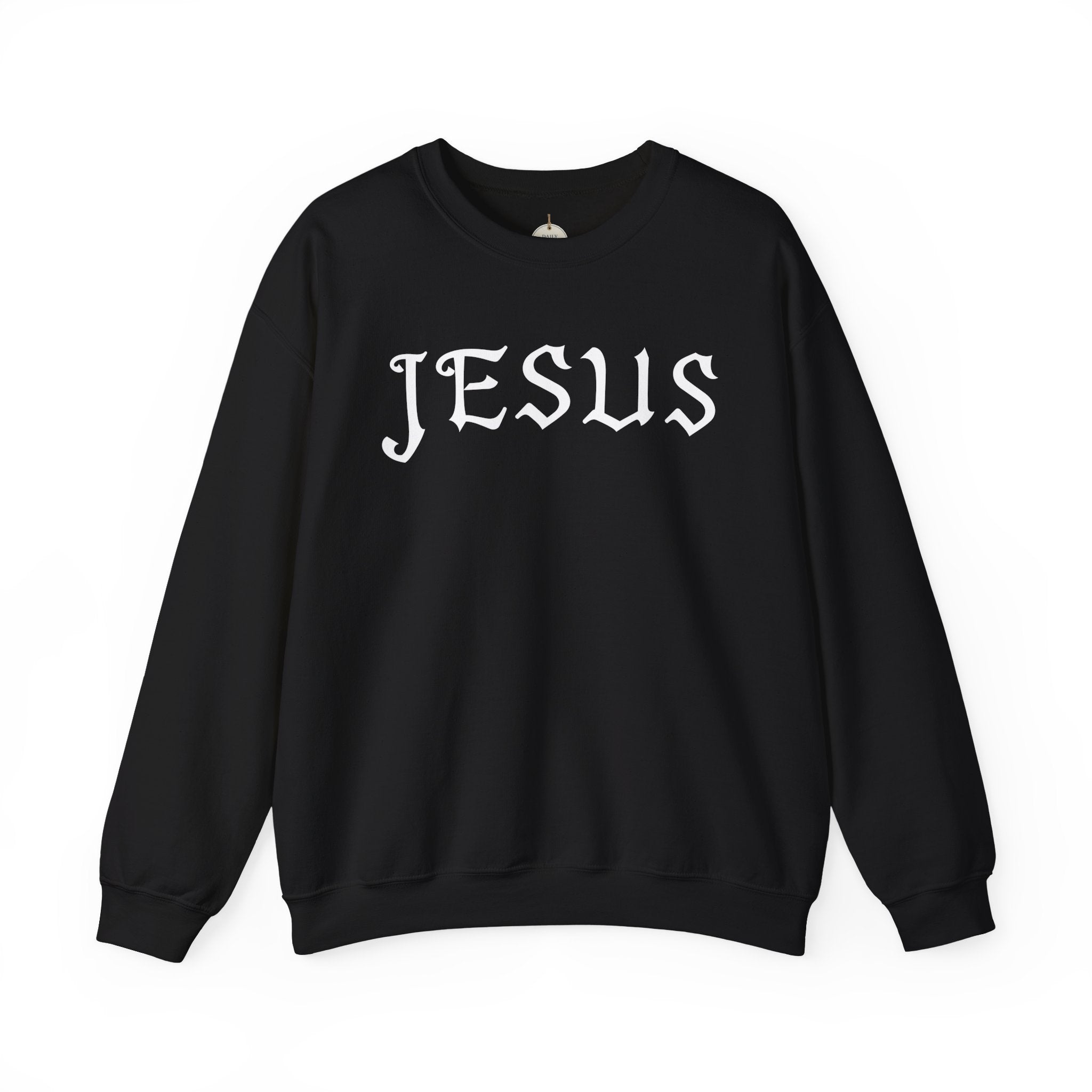 Jesus Crewneck Sweatshirt — Minimal Christian Faith Pullover