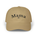 Mama Dad Cap — Embroidered Floral Script Hat for Moms