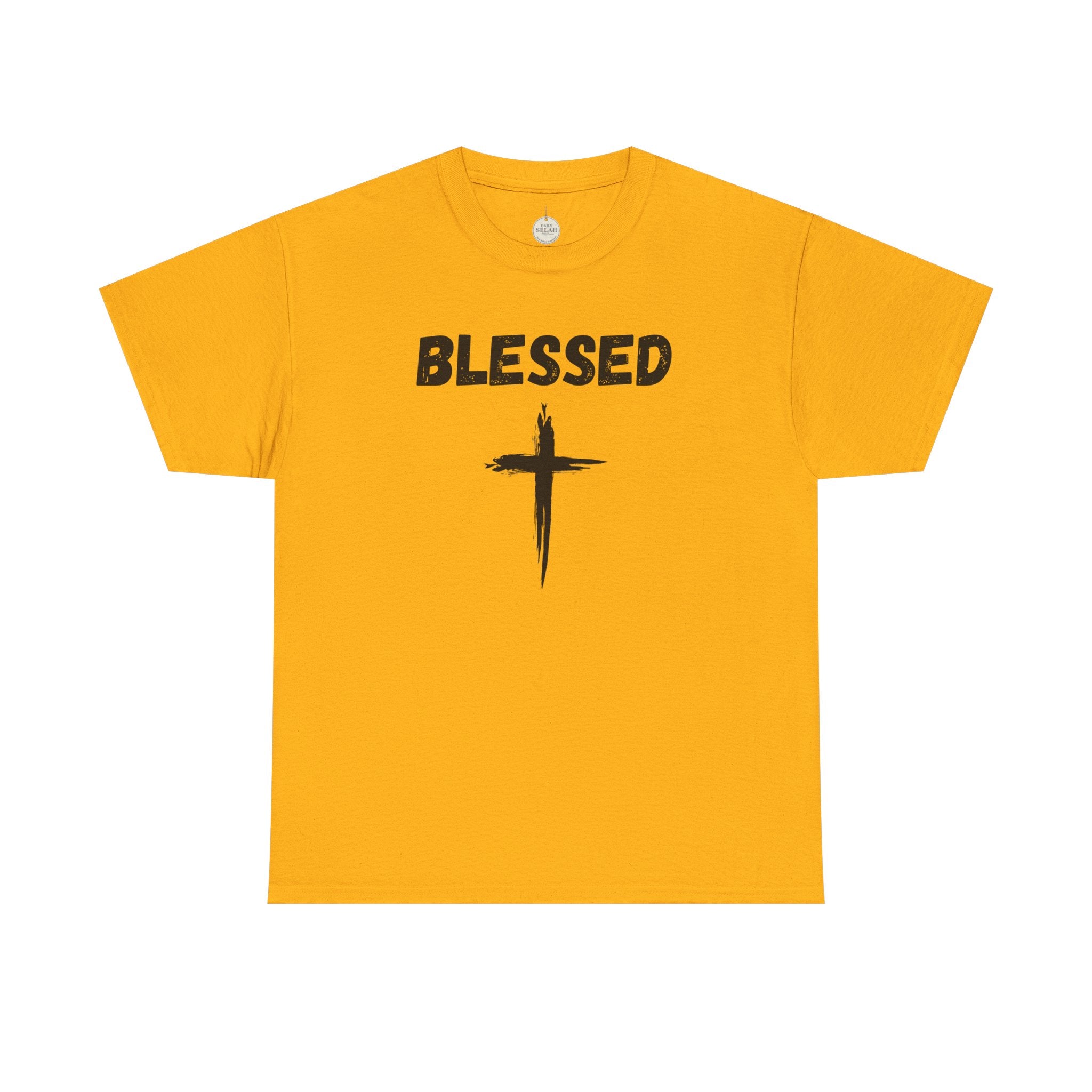 Blessed Cross T-Shirt — Christian Faith Tee