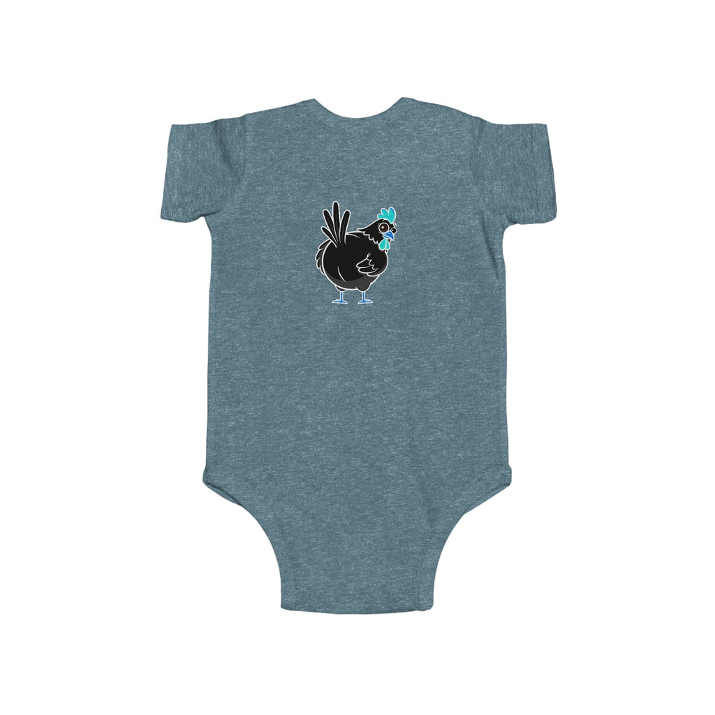 Funny Infant Bodysuit — "Guess What? Chicken Butt!" Baby Onesie