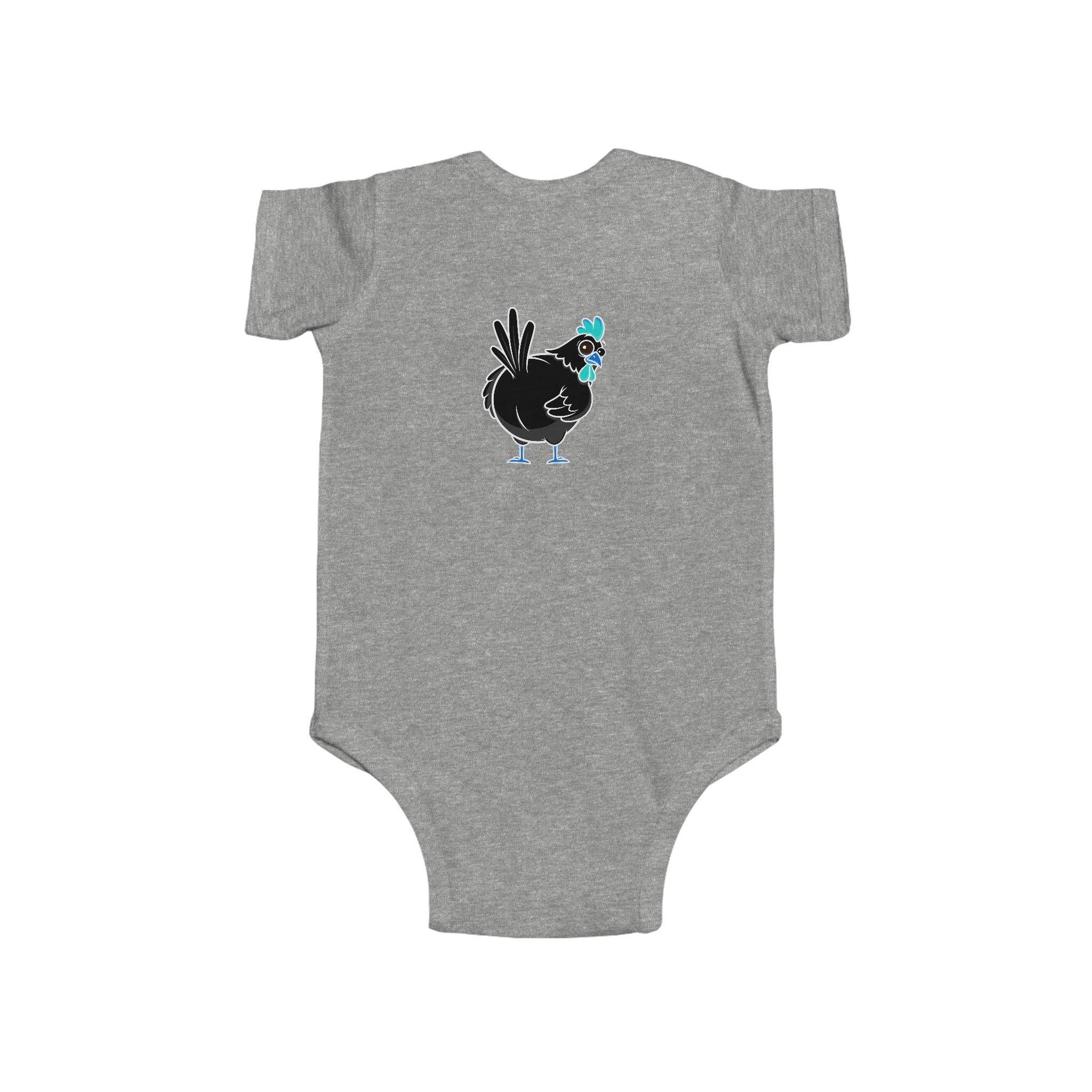 Funny Infant Bodysuit — "Guess What? Chicken Butt!" Baby Onesie