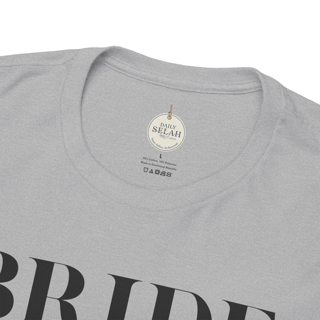 Bride T-Shirt — "We Found a Good Thing" Wedding Rings Tee - Christian - Personalized