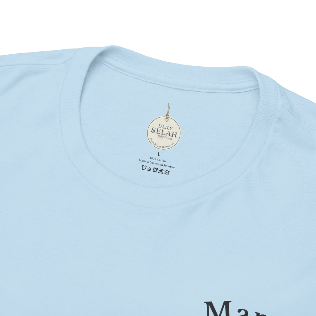 Mama Prayer T-Shirt — Front and Back Design Inspirational Christian Mom Tee with Back Prayer Quote - Mother's Day Gift