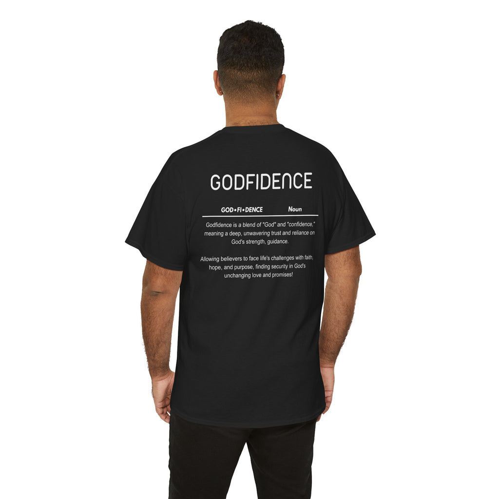 Godfidence definition tee | Christian faith shirt, faith-based typography