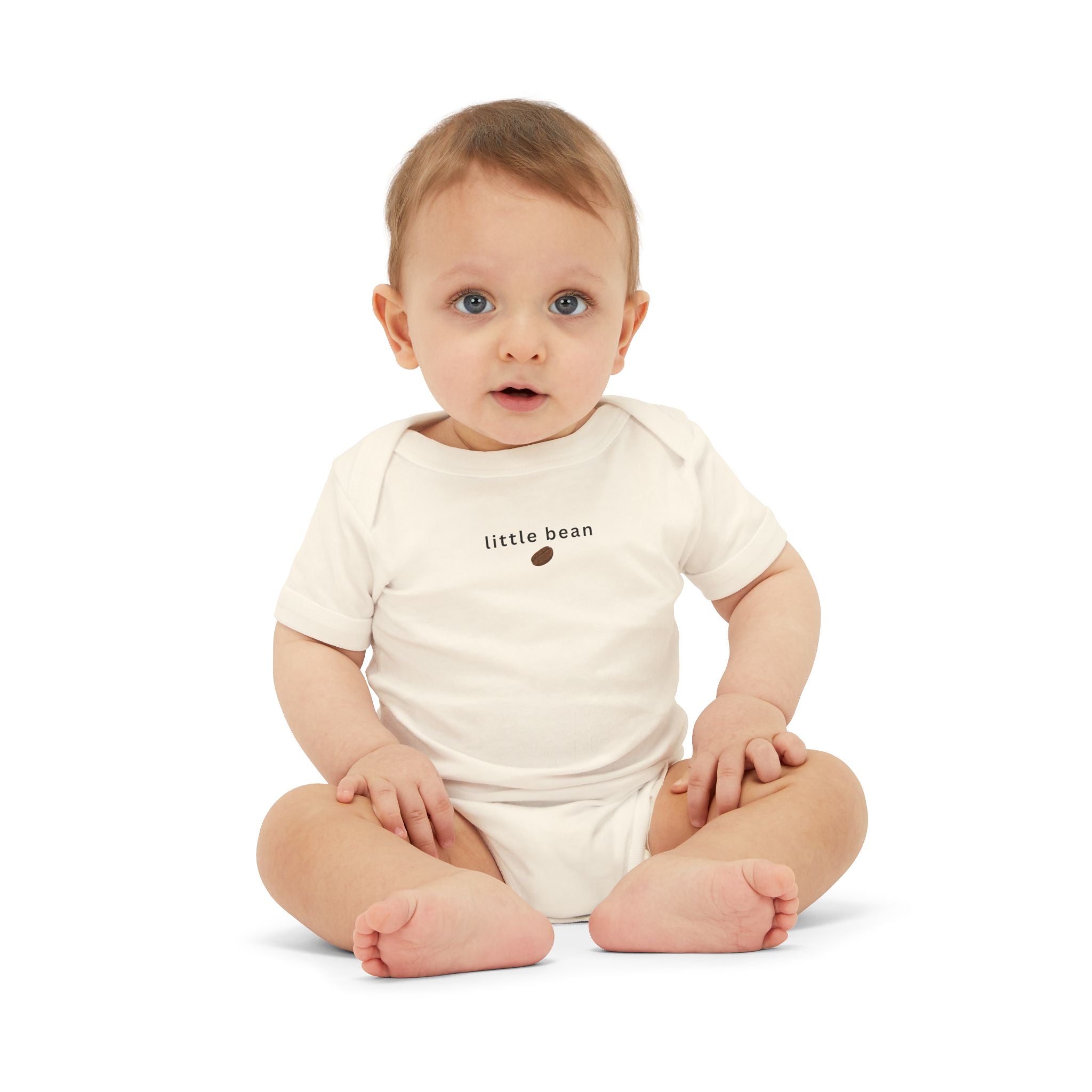 Little Bean Infant Onesie – Minimal Baby Bodysuit