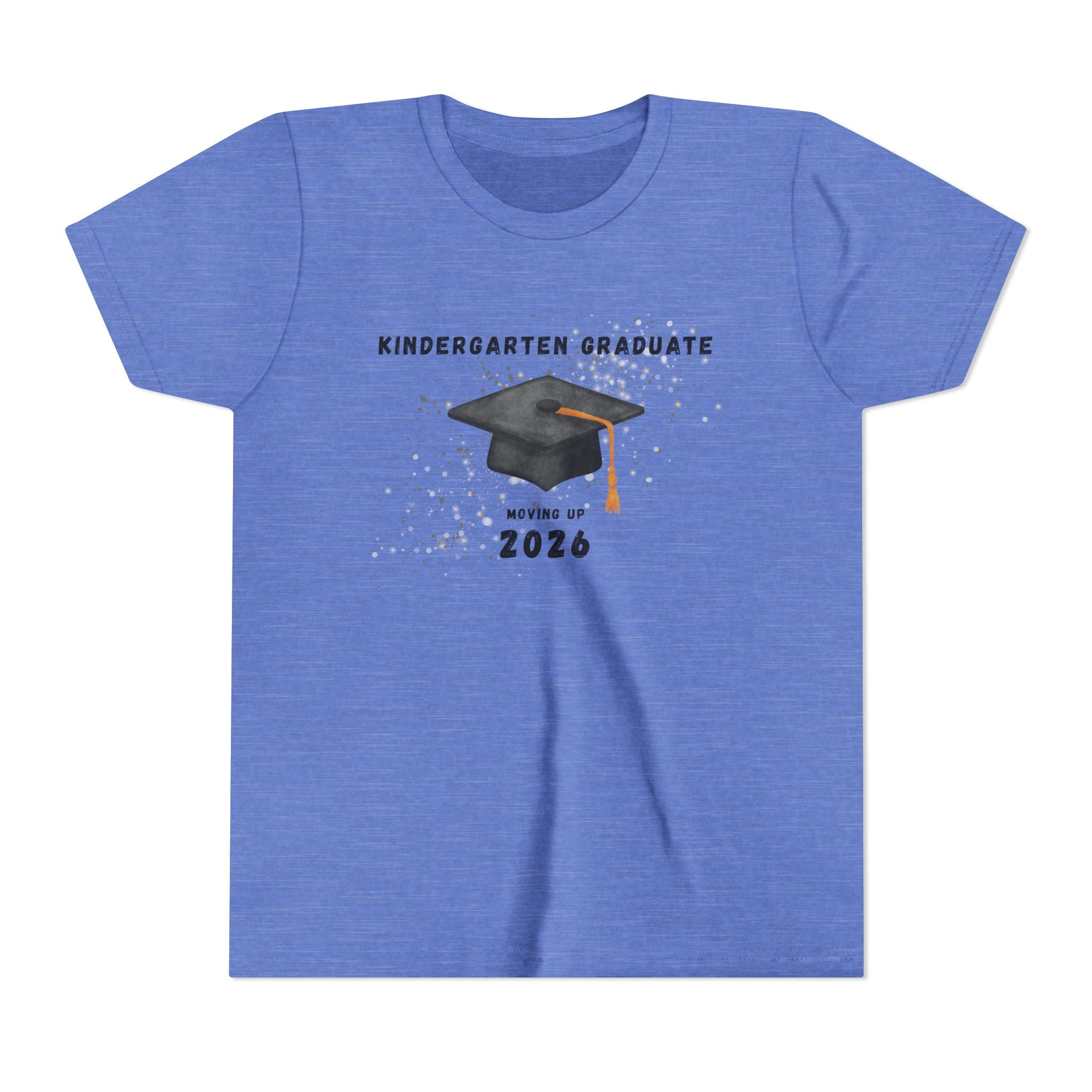 Kindergarten Graduate 2026 Youth Tee — Graduation Cap Graphic