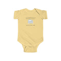 Infant Bodysuit — "Just Moved Out of My Mom's Place, Got My Own Crib" Funny Baby Onesie
