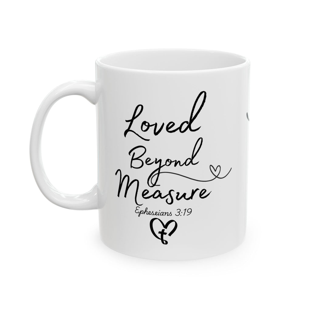 Faith & Love Ceramic Mug — Inspirational Scripture Coffee Cup (11oz, 15oz)