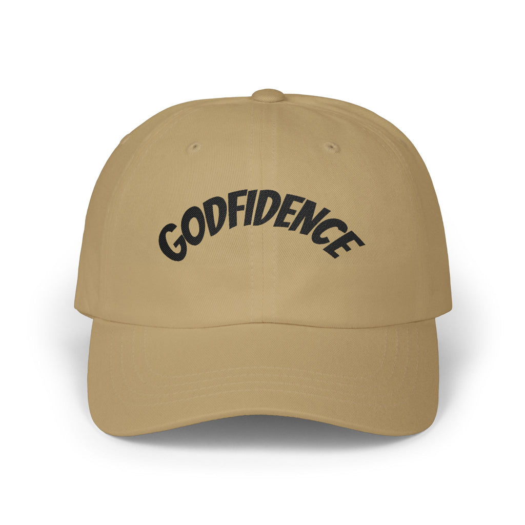 Dad Cap — "GODFIDENCE" Embroidered Baseball Hat