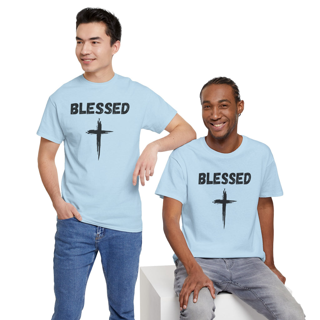 Blessed Cross T-Shirt — Christian Faith Tee