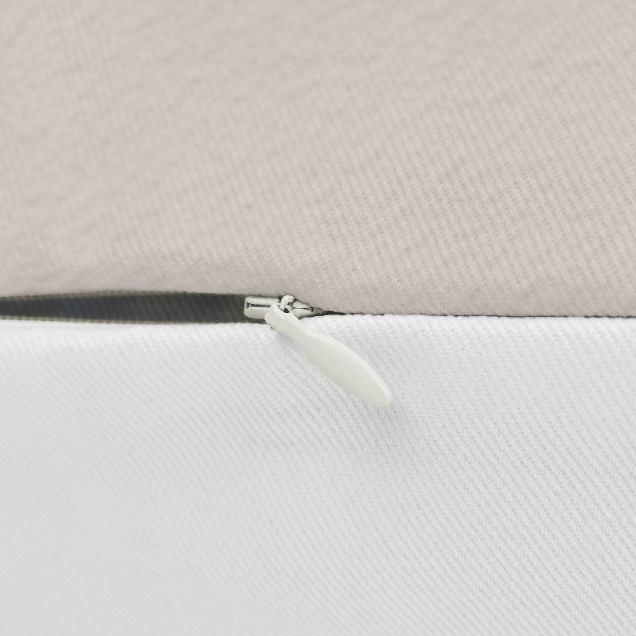 Abide Lumbar Pillow — Minimalist Neutral Faith-Inspired Decorative Throw Pillow