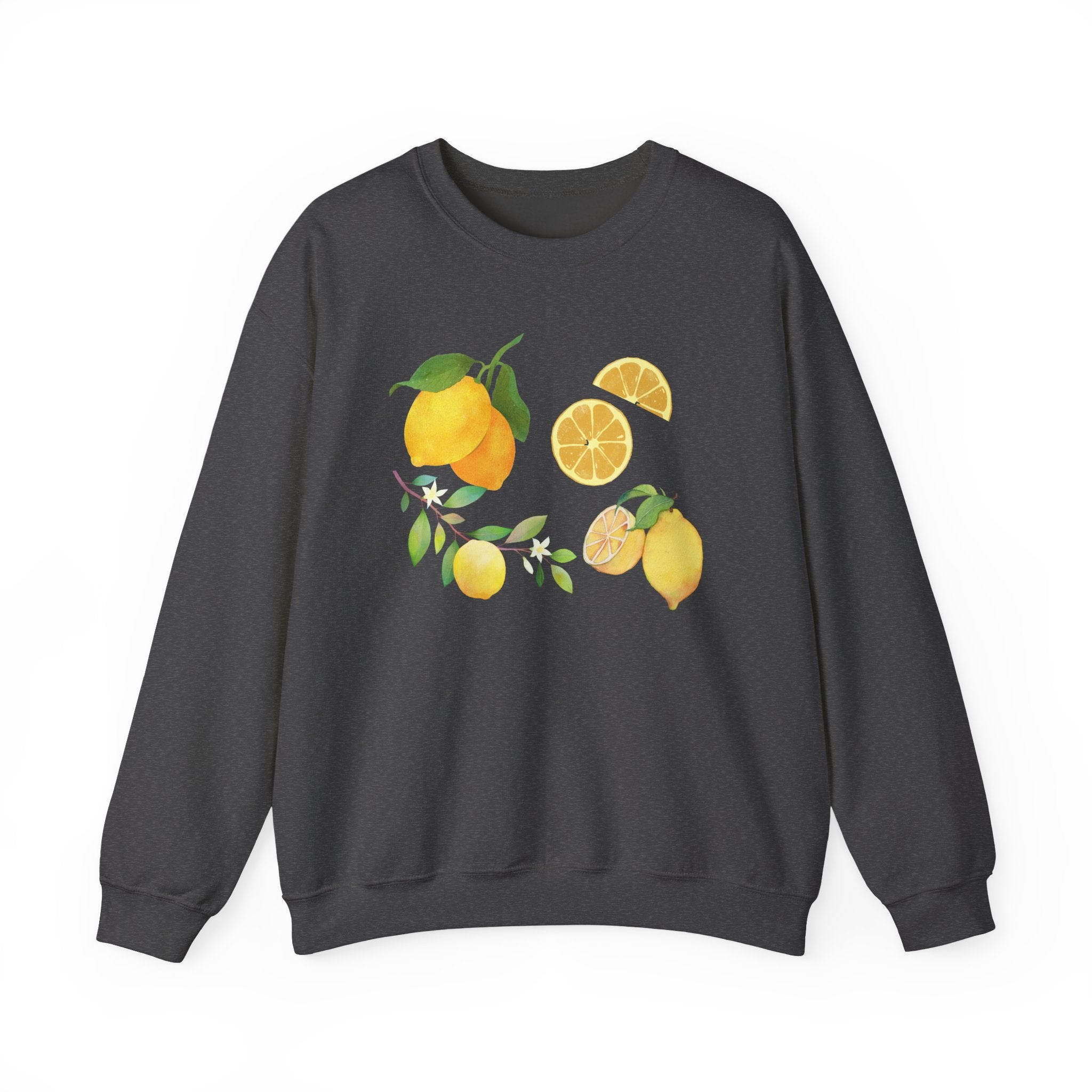 Lemon Botanical Crewneck Sweatshirt