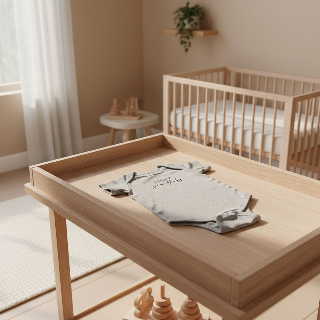 First Grandbaby Infant Bodysuit – New Baby Announcement Onesie