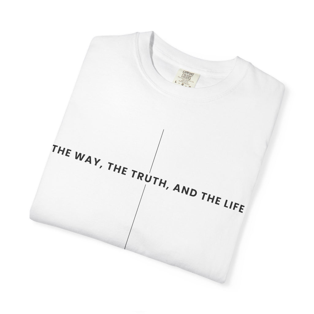 The Way The Truth And The Life T-shirt | Minimal Christian Scripture Tee