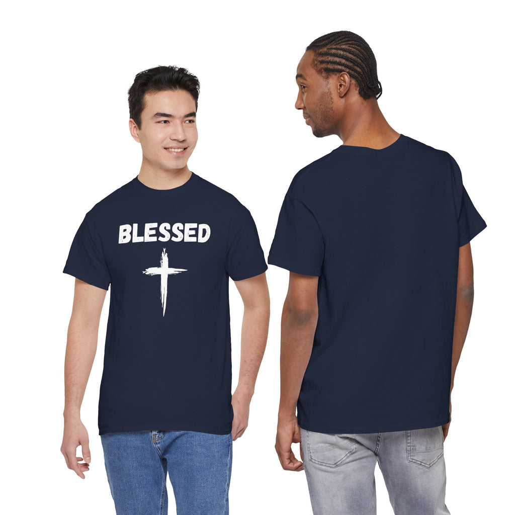 Blessed Cross T-Shirt — Christian Faith Tee