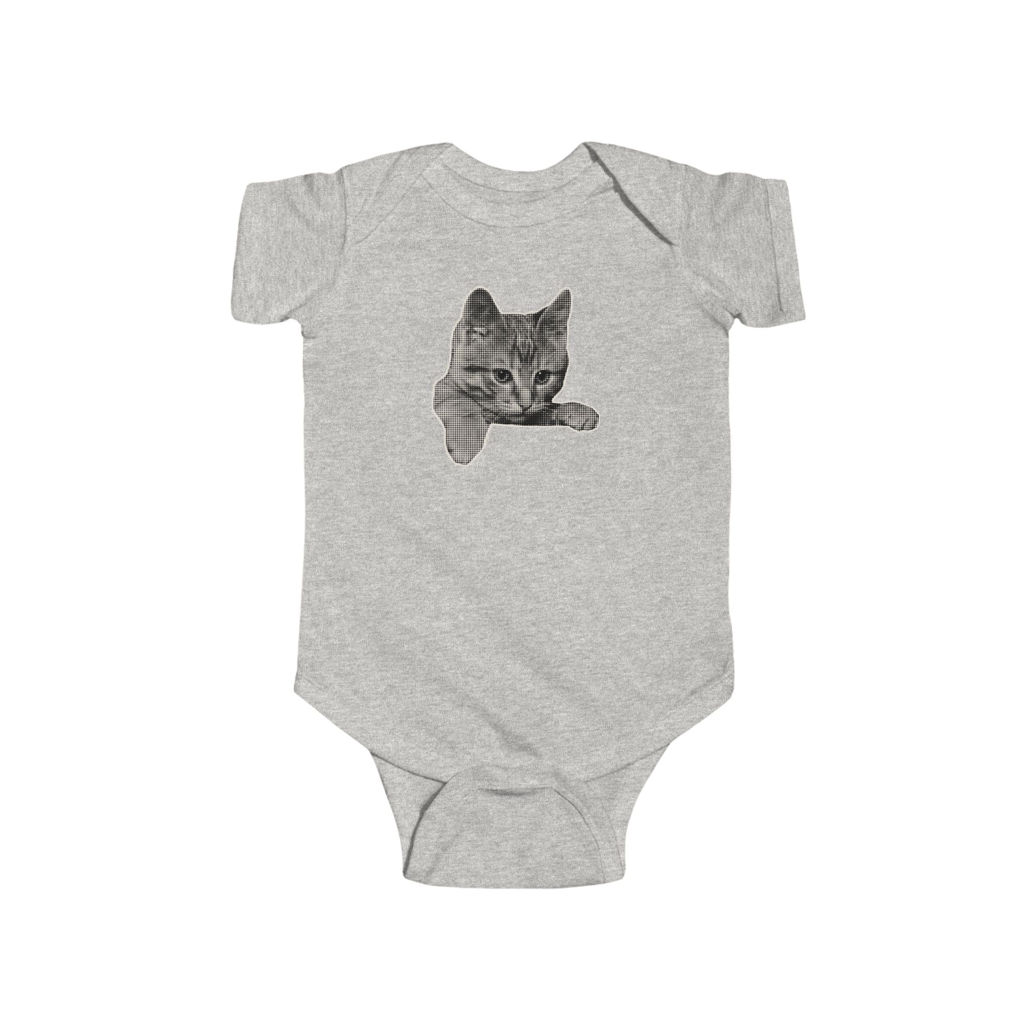 Kitten Paw Infant Bodysuit – Cute Cat Baby Onesie