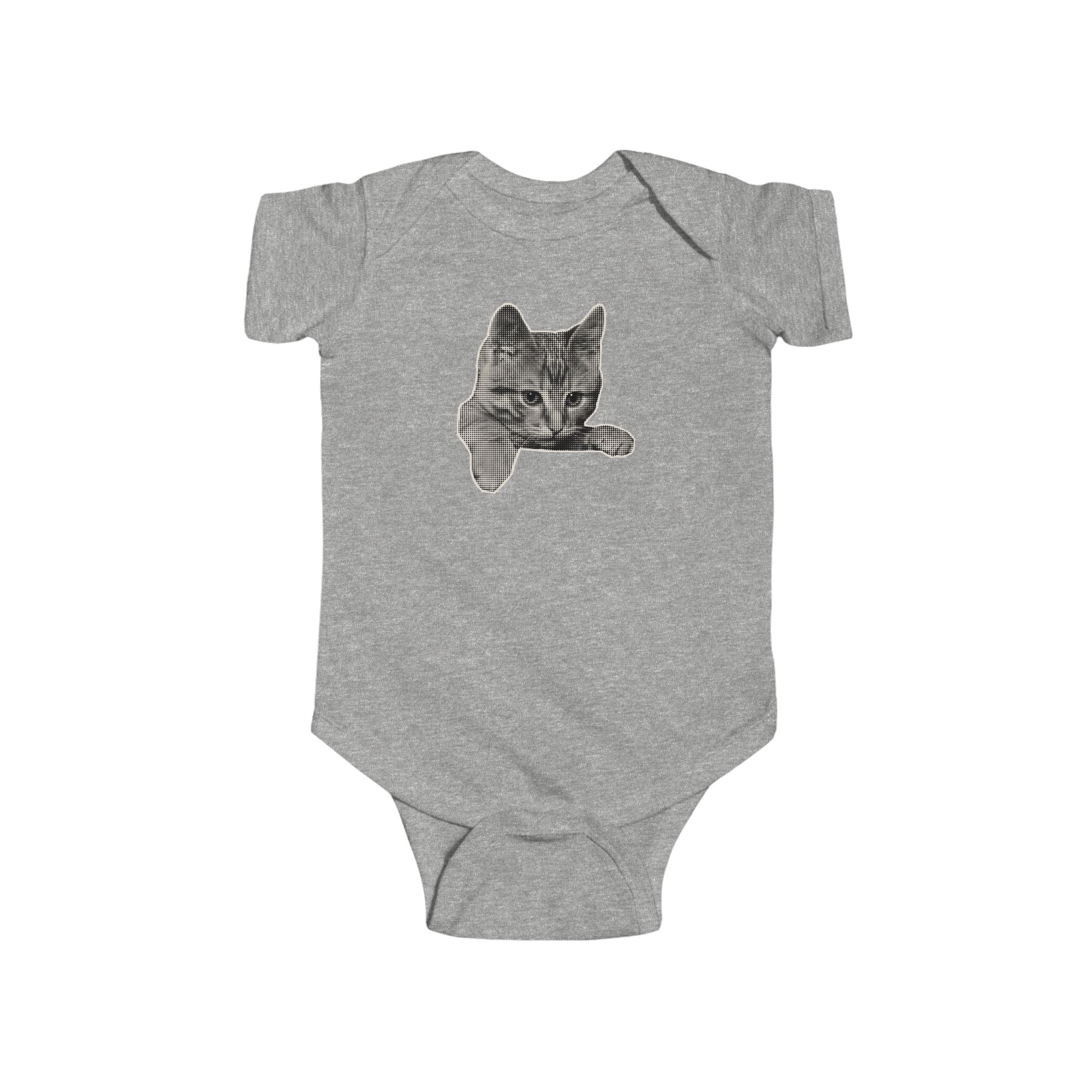 Kitten Paw Infant Bodysuit – Cute Cat Baby Onesie
