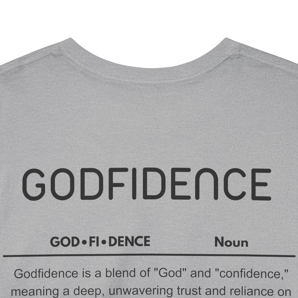 Godfidence definition tee | Christian faith shirt, faith-based typography