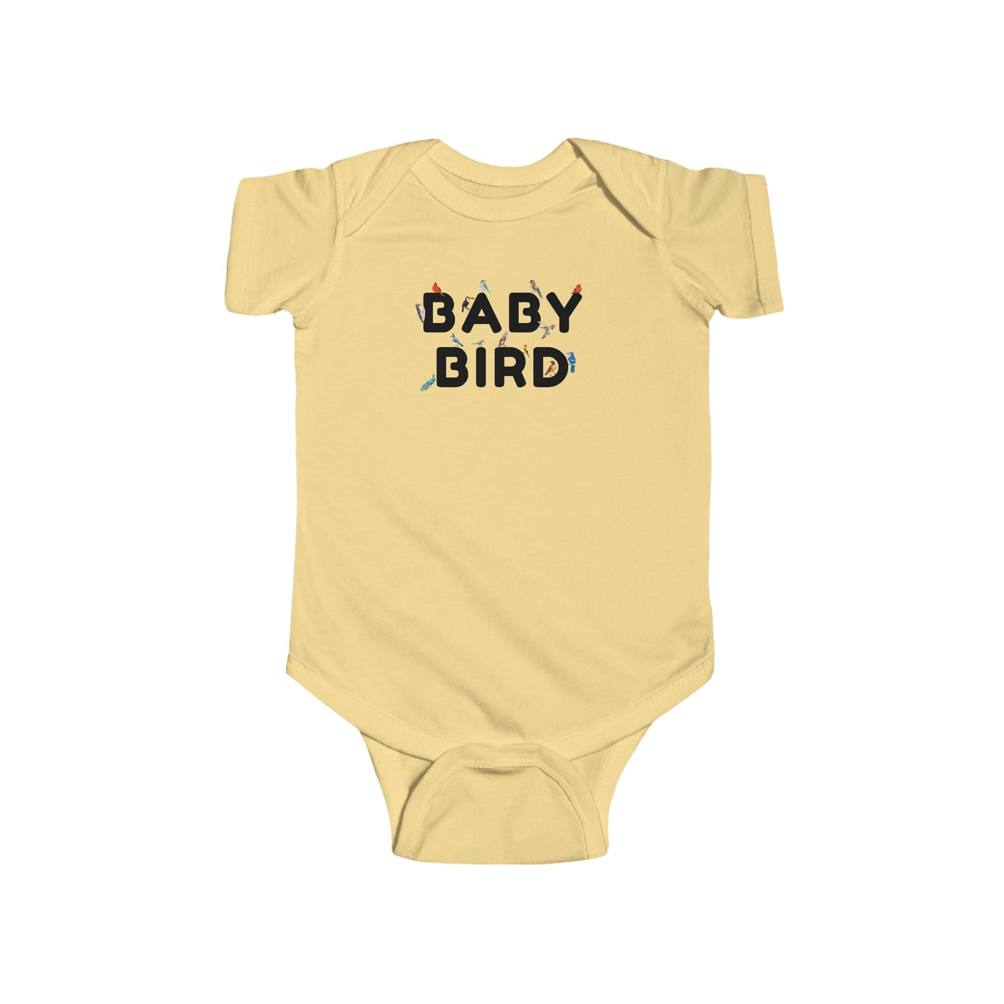 Baby Bird Infant Bodysuit — Cute Woodland Newborn Onesie