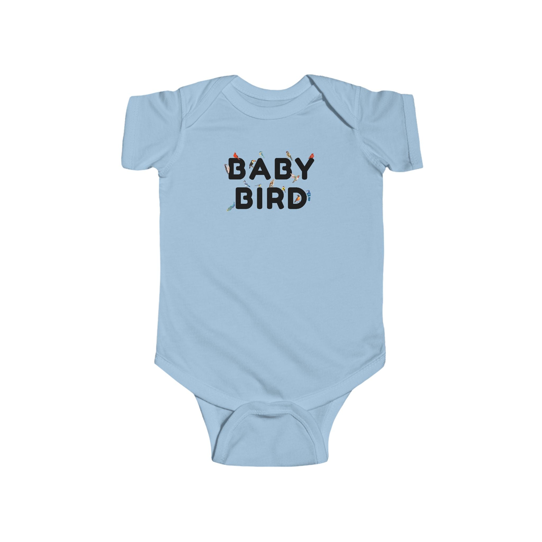 Baby Bird Infant Bodysuit — Cute Woodland Newborn Onesie