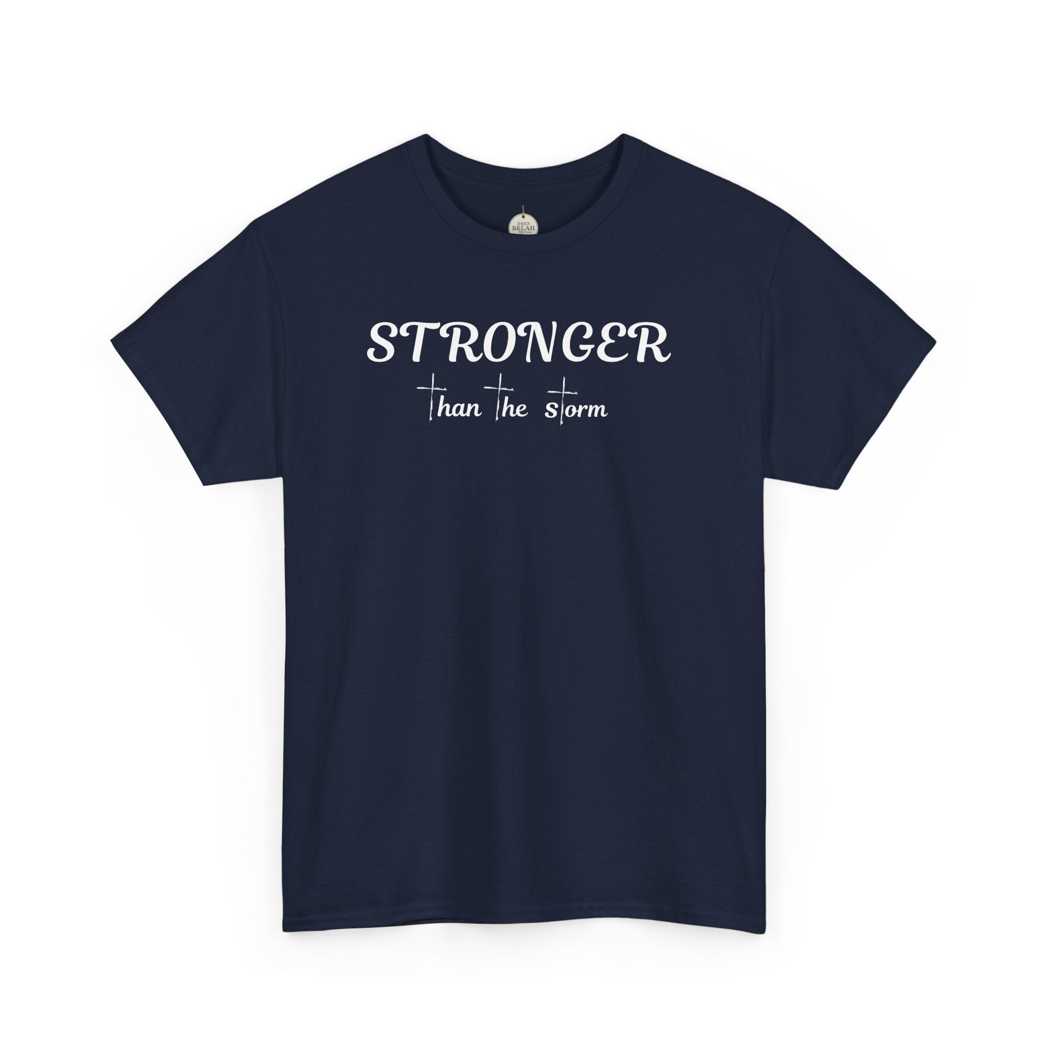 Stronger Than the Storm Tee — Inspirational Motivational T-Shirt