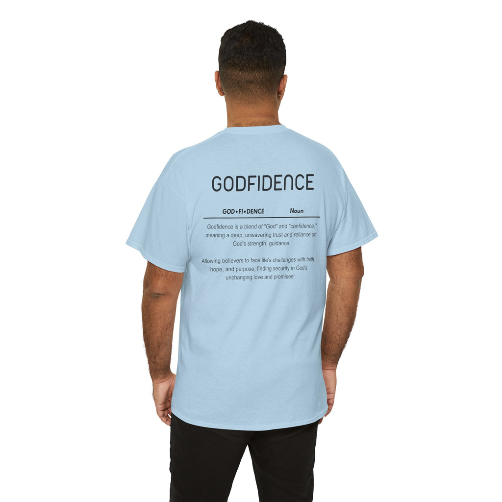 Godfidence definition tee | Christian faith shirt, faith-based typography