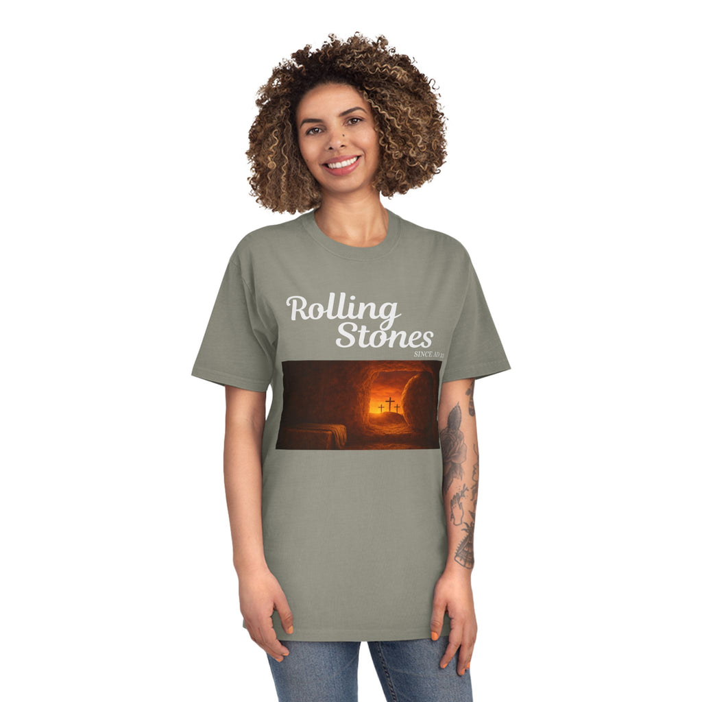 Rolling Stones Vintage Faded Easter Tee — Resurrection Shirt