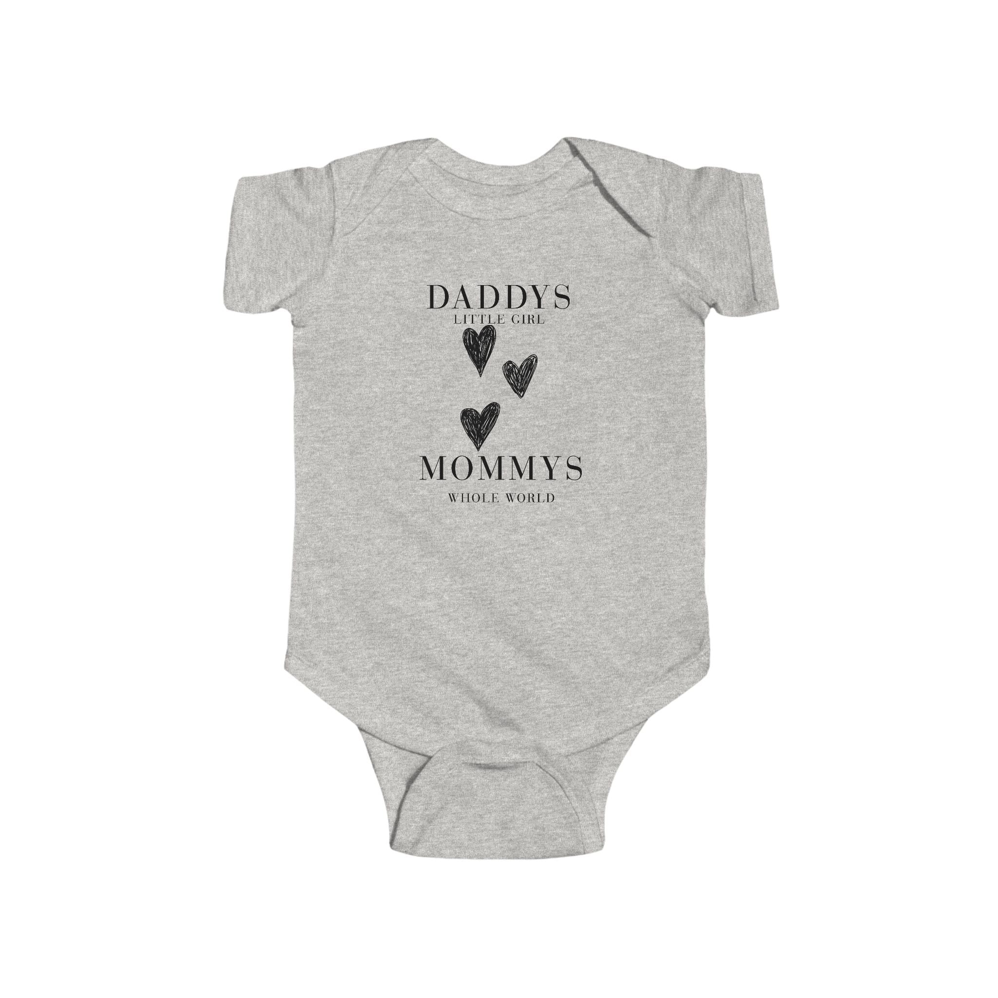 Daddy's Little Girl Mommy's Whole World Infant Bodysuit