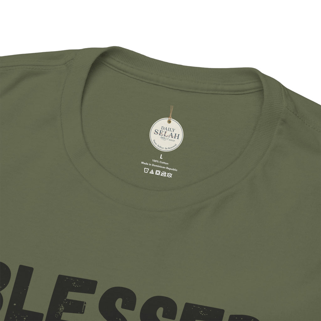 Blessed Cross T-Shirt — Christian Faith Tee