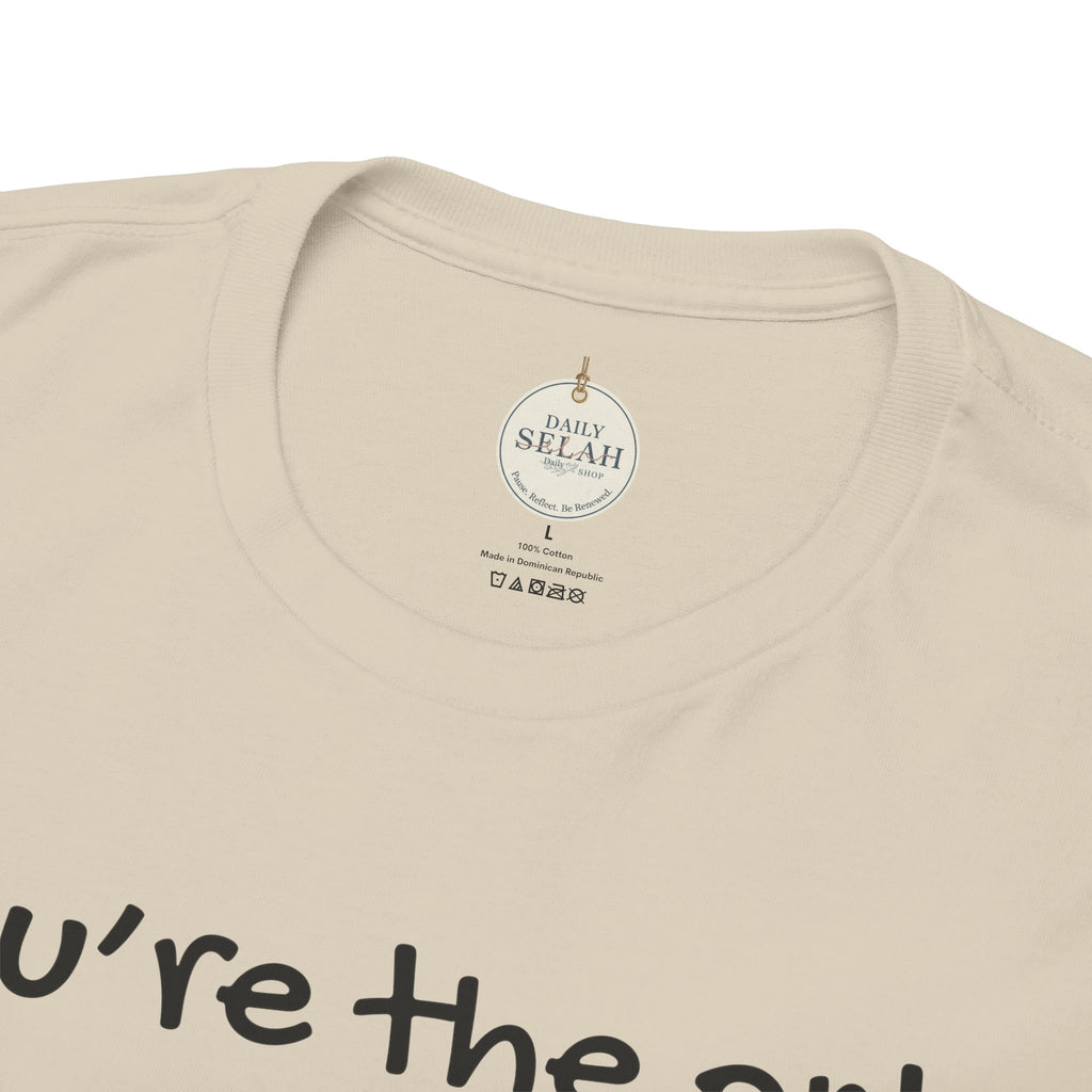 Christian T-Shirt "You’re the only Jesus some will ever see" — Faith-Based Inspirational Tee