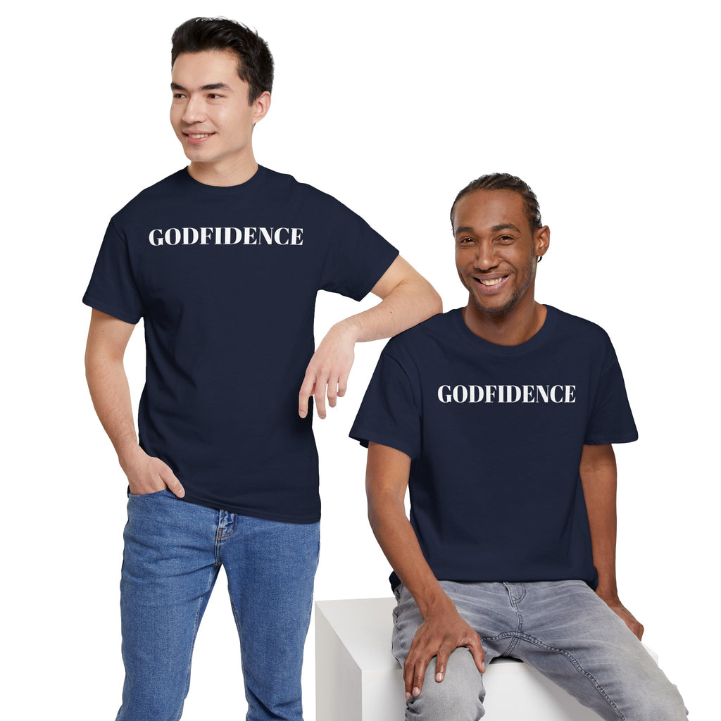 Godfidence definition tee | Christian faith shirt, faith-based typography