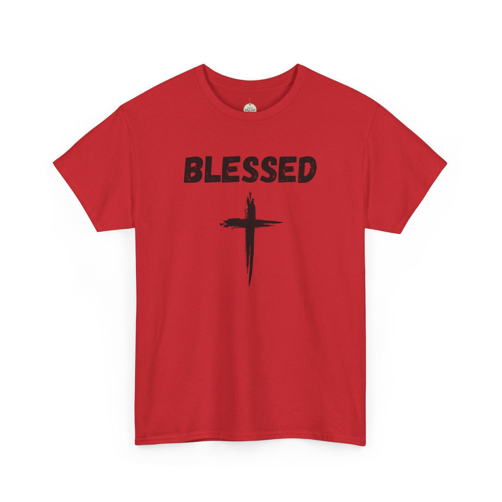 Blessed Cross T-Shirt — Christian Faith Tee