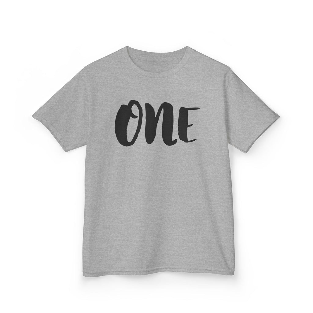 Kids 'One' Birthday T‑Shirt — First Birthday Outfit