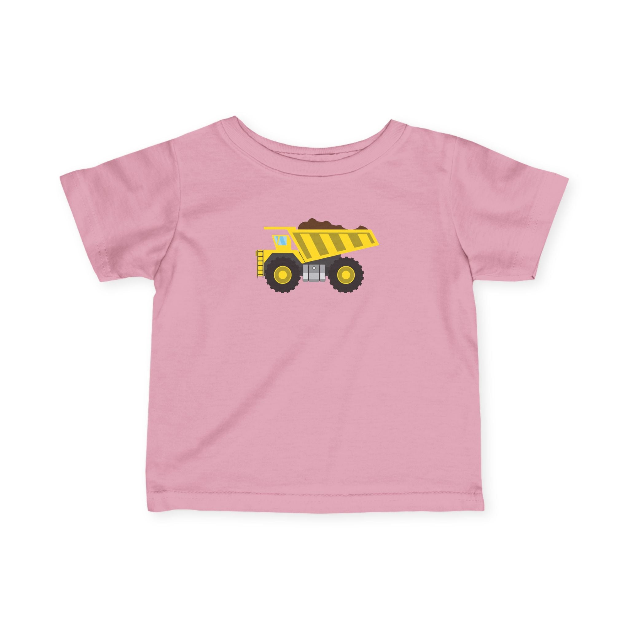 Infant Dump Truck Tee – Cute Construction Baby Shirt