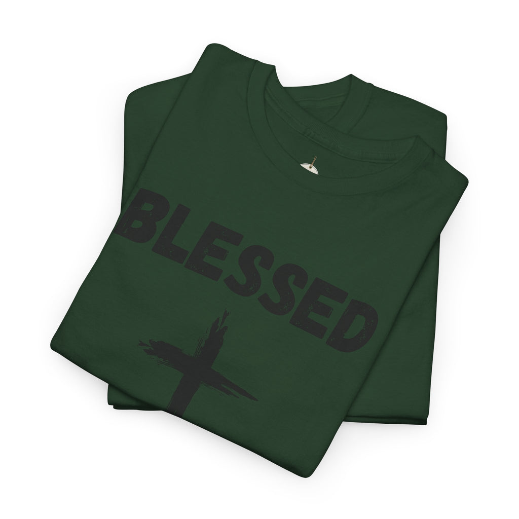 Blessed Cross T-Shirt — Christian Faith Tee