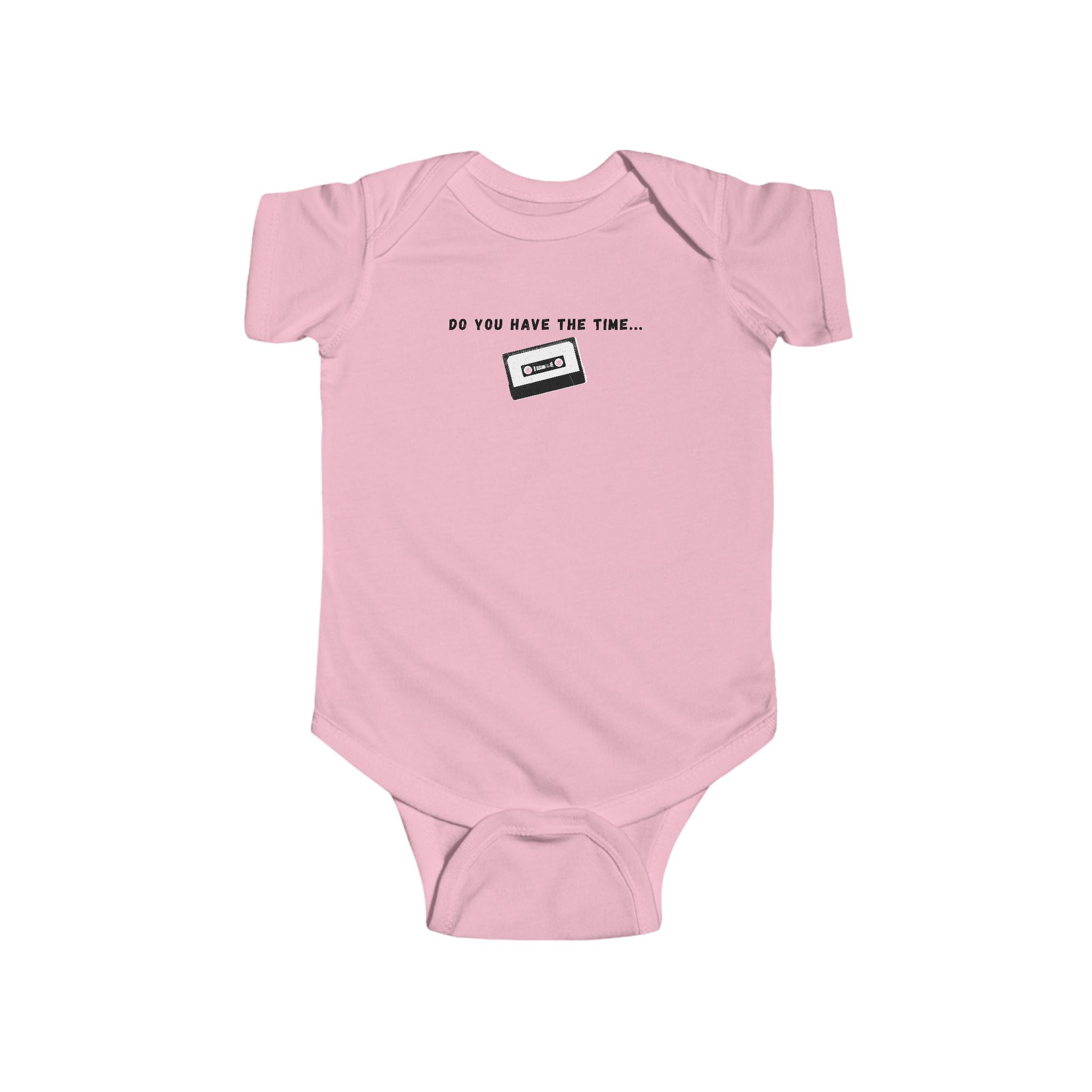 Funny Baby Bodysuit – "Do You Have The Time… To Listen To Me Whine?" Cassette Tape Infant Onesie