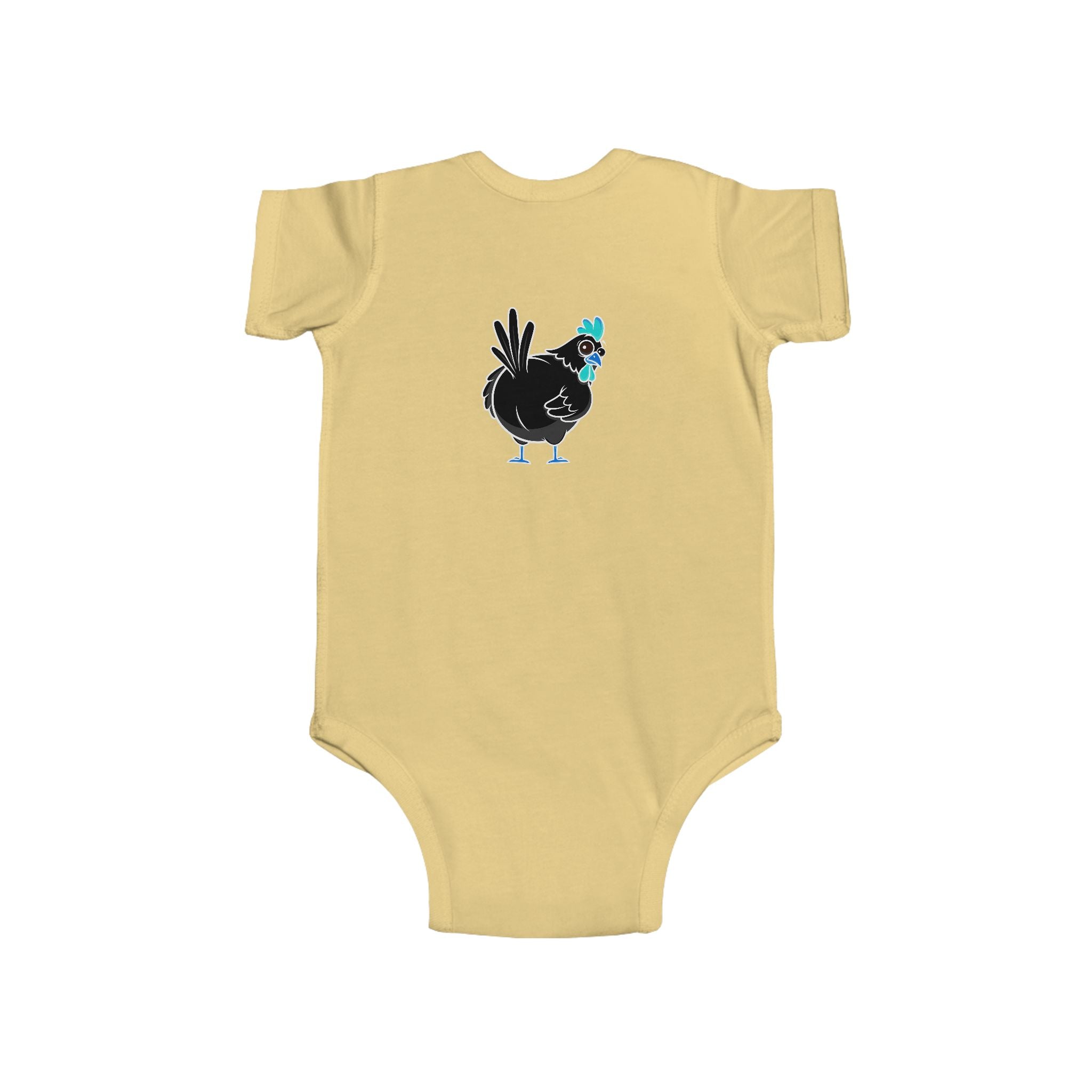 Funny Infant Bodysuit — "Guess What? Chicken Butt!" Baby Onesie