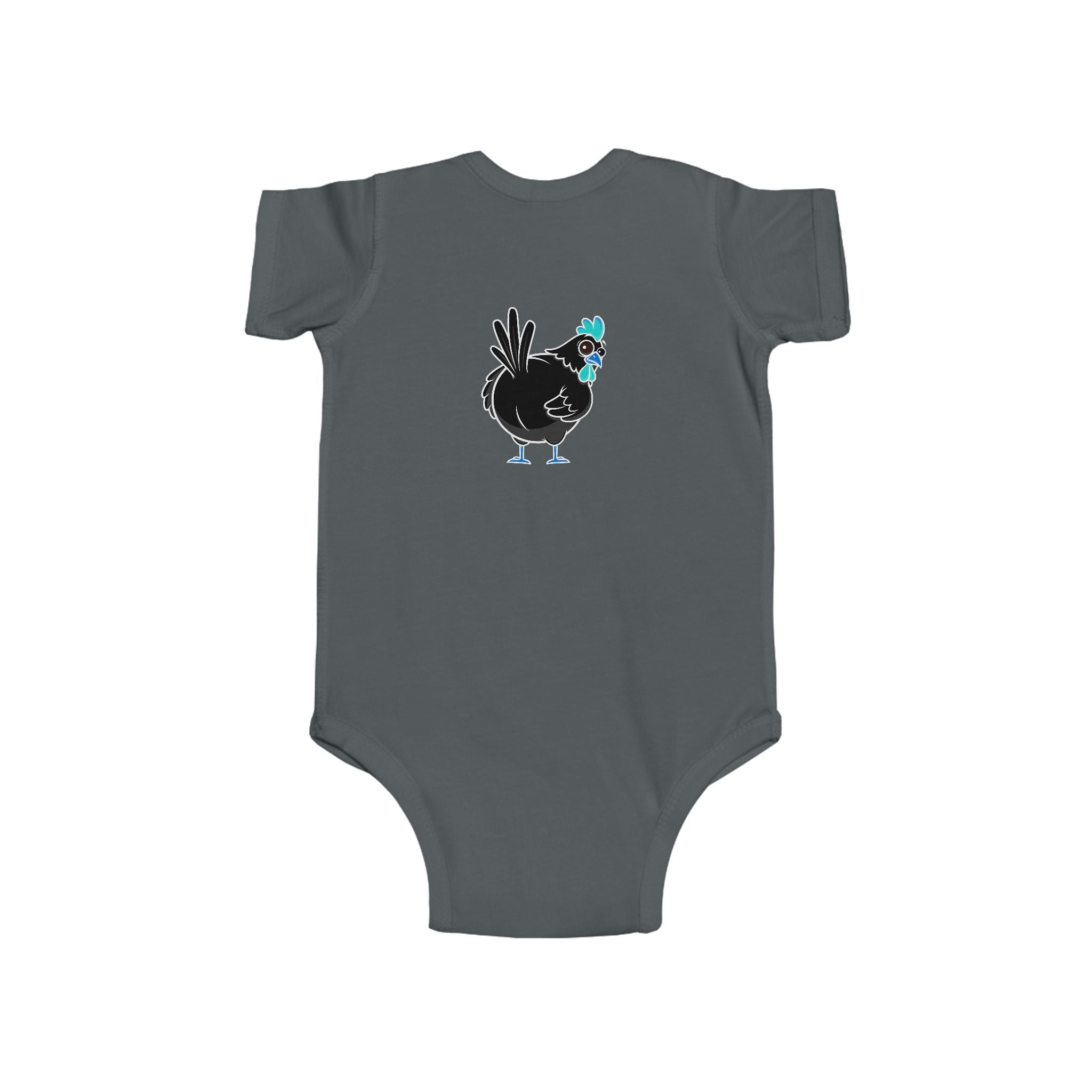 Funny Infant Bodysuit — "Guess What? Chicken Butt!" Baby Onesie