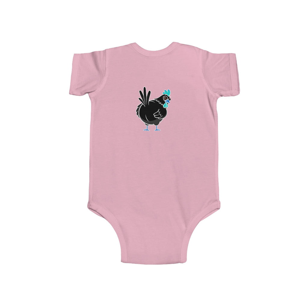 Funny Infant Bodysuit — "Guess What? Chicken Butt!" Baby Onesie