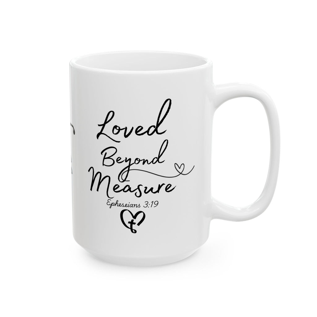 Faith & Love Ceramic Mug — Inspirational Scripture Coffee Cup (11oz, 15oz)