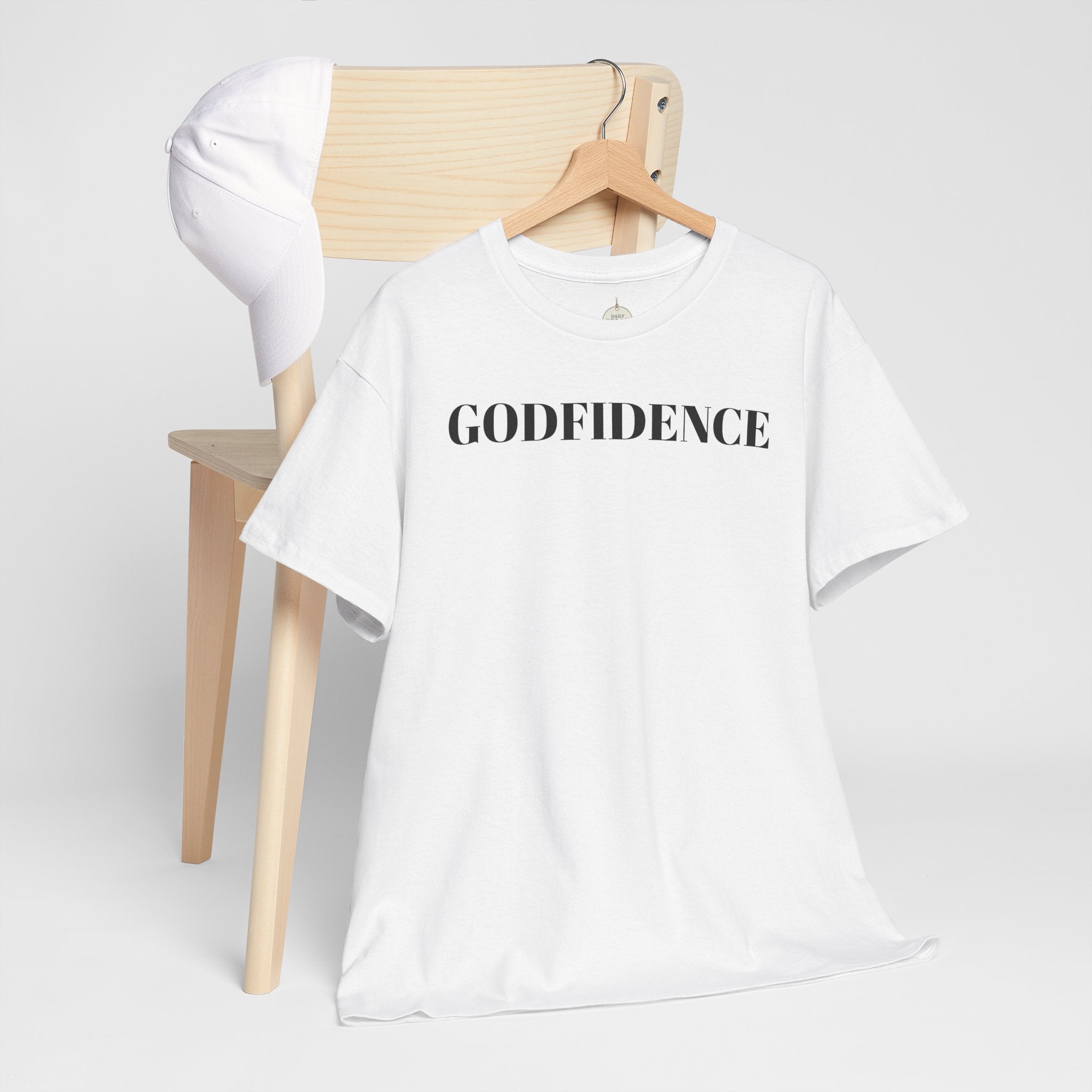 Godfidence definition tee | Christian faith shirt, faith-based typography