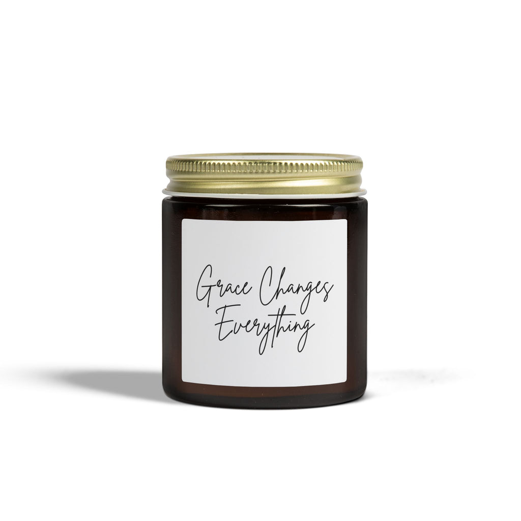 Scented Candle — "Grace Changes Everything" Faith Inspired (4oz & 9oz)