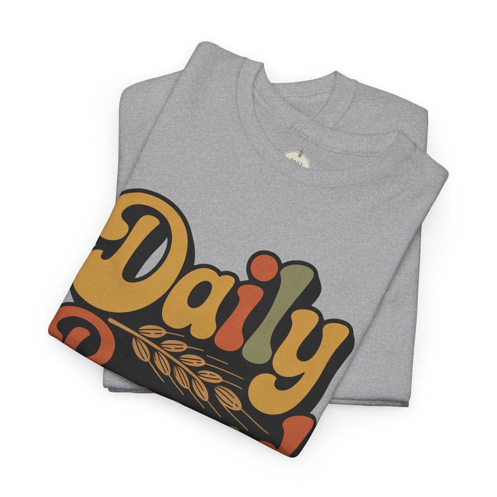 Daily Bread Shirt, Matthew 6:11, Retro Christian Shirt, Vintage Faith Shirt, Lord's Prayer Shirt, Christian Gift, Scripture Shirt