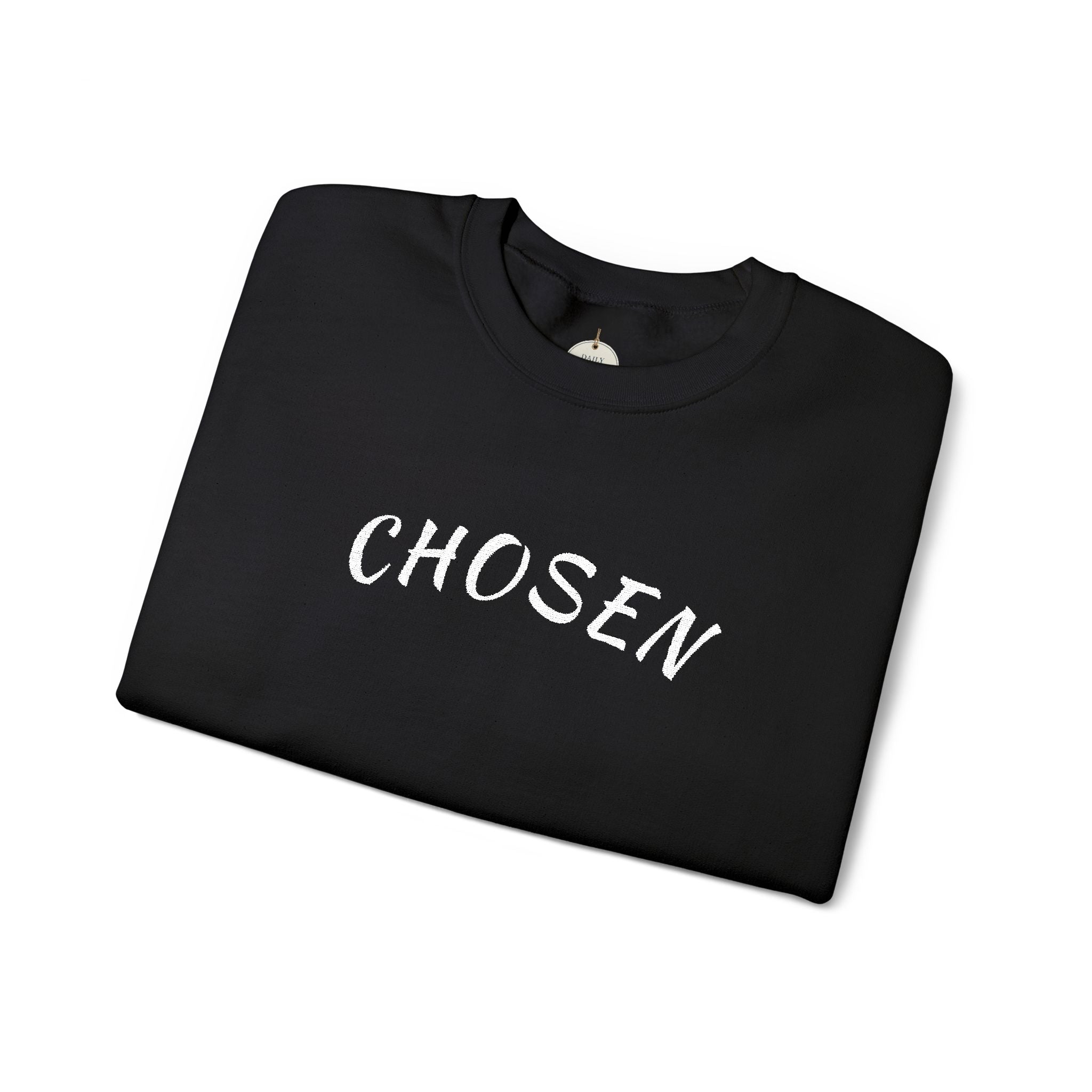 Embroidered - Chosen Crewneck Sweatshirt — Inspirational Pullover