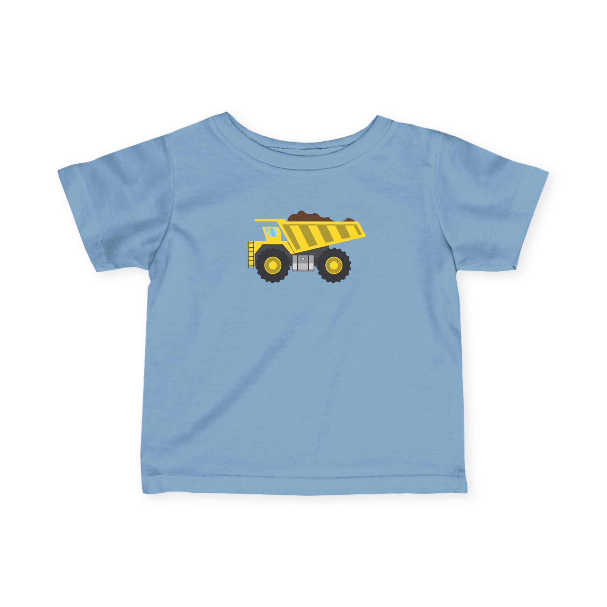 Infant Dump Truck Tee – Cute Construction Baby Shirt