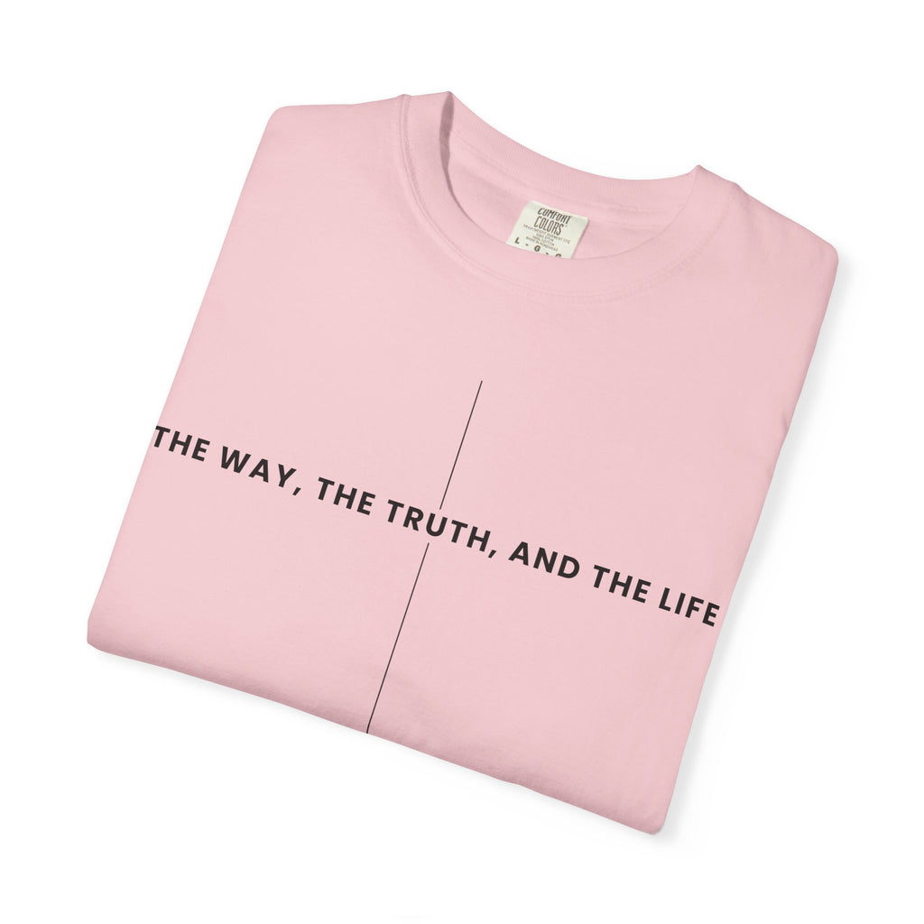 The Way The Truth And The Life T-shirt | Minimal Christian Scripture Tee