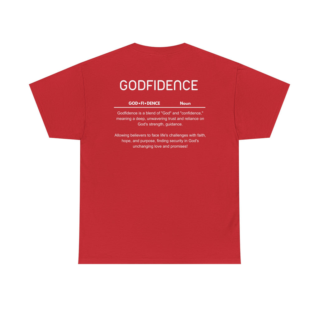 Godfidence definition tee | Christian faith shirt, faith-based typography