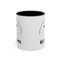 Groom Faith Coffee Mug – Cross & Matthew 19:6 Wedding Gift
